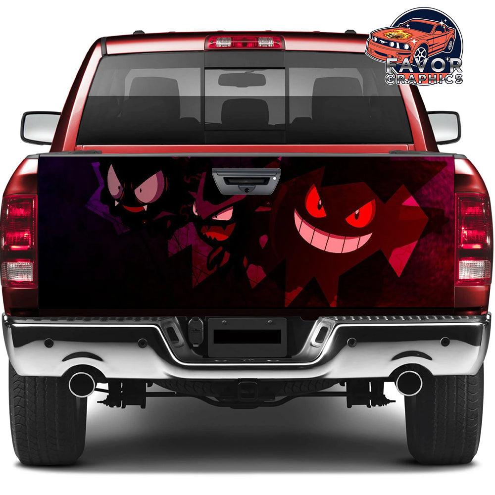 Gengar (Pokemon) Tailgate Wraps For Trucks SUV Vinyl Wrap