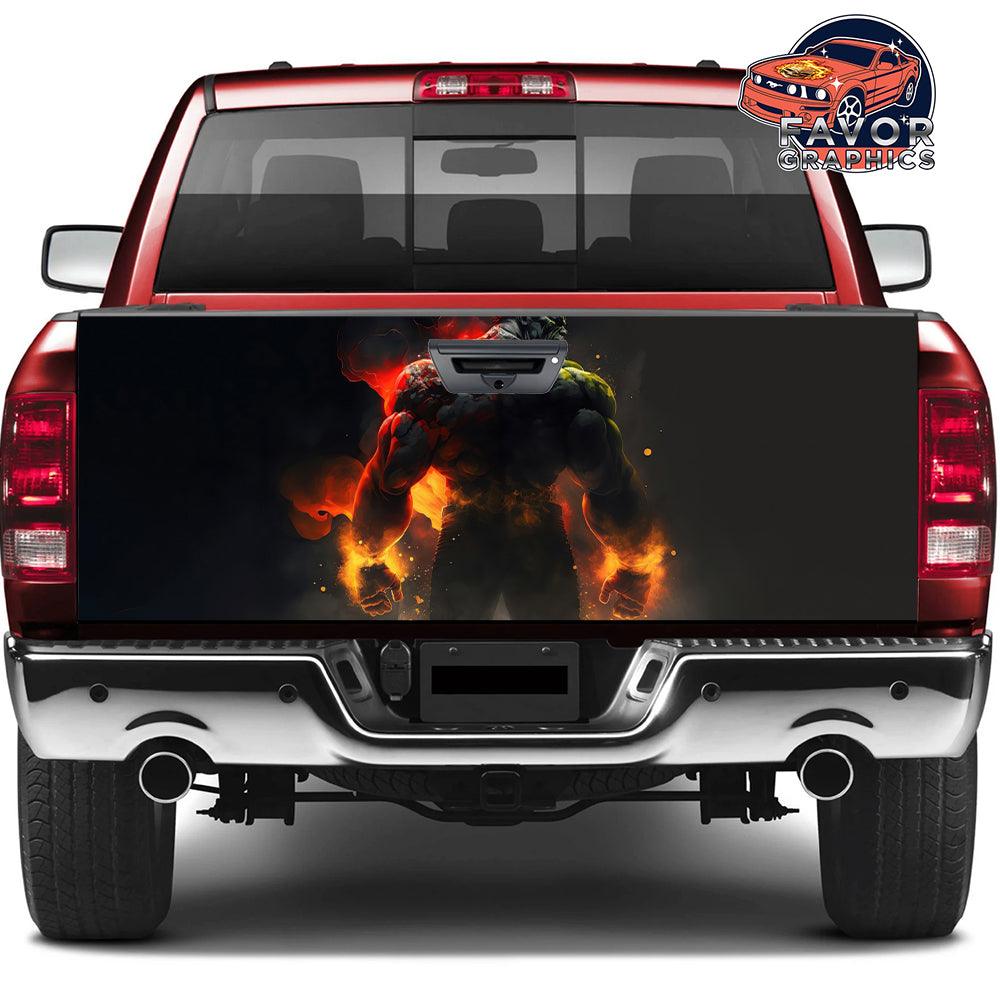 Hulk Tailgate Wraps For Trucks SUV Vinyl Wrap