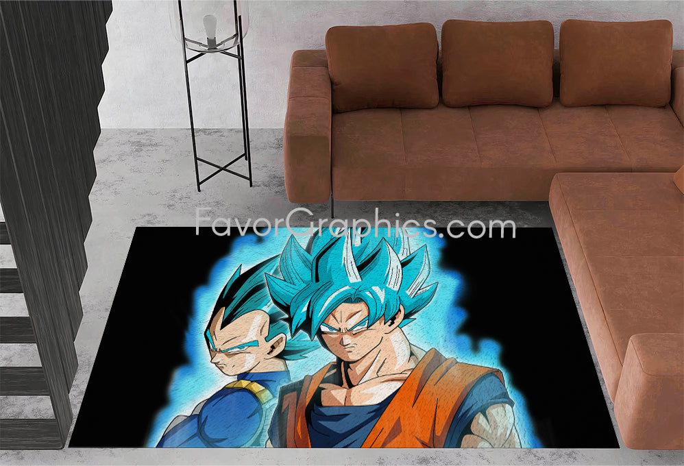 Goku Vegeta Home Bedroom Decor Rug Carpet Mat