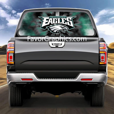 Philadelphia Eagles Rear Window Perforated Graphic Vinyl Decal Car Truck UTV