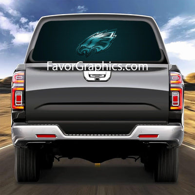 Philadelphia Eagles Rear Window Perforated Graphic Vinyl Decal Car Truck UTV