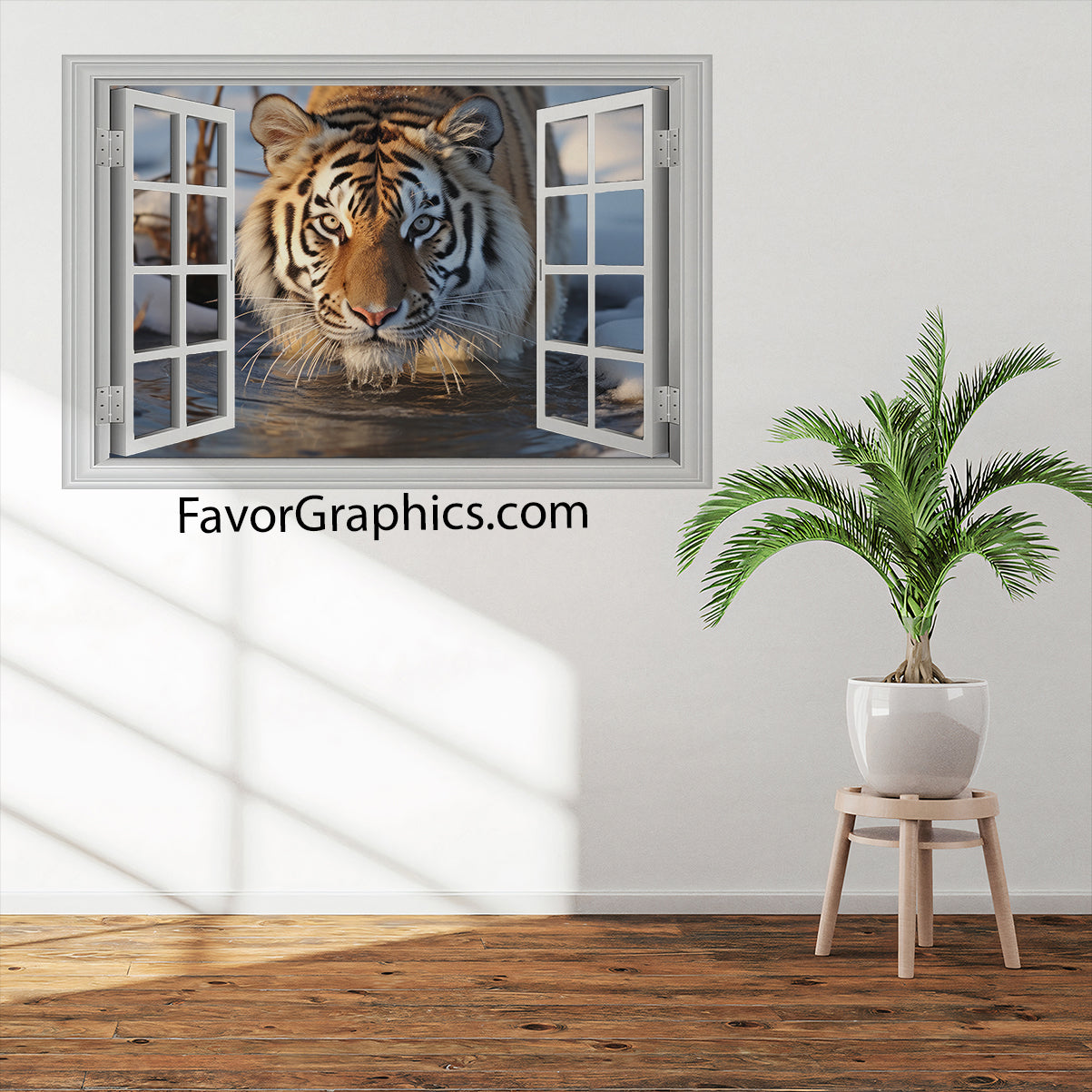 Tiger Vinyl Wall Art Decal Sticker Poster Print Mural