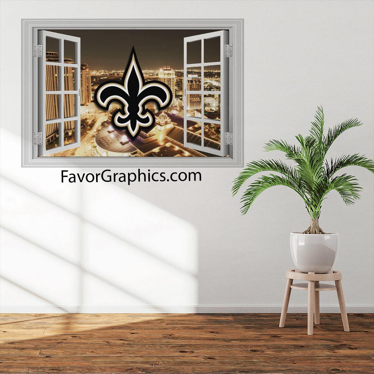 New Orleans Saints Vinyl Wall Art Decal Sticker Poster Print Mural