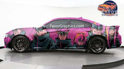 Akatsuki Naruto Itasha Full Car Vinyl Wrap Decal Sticker