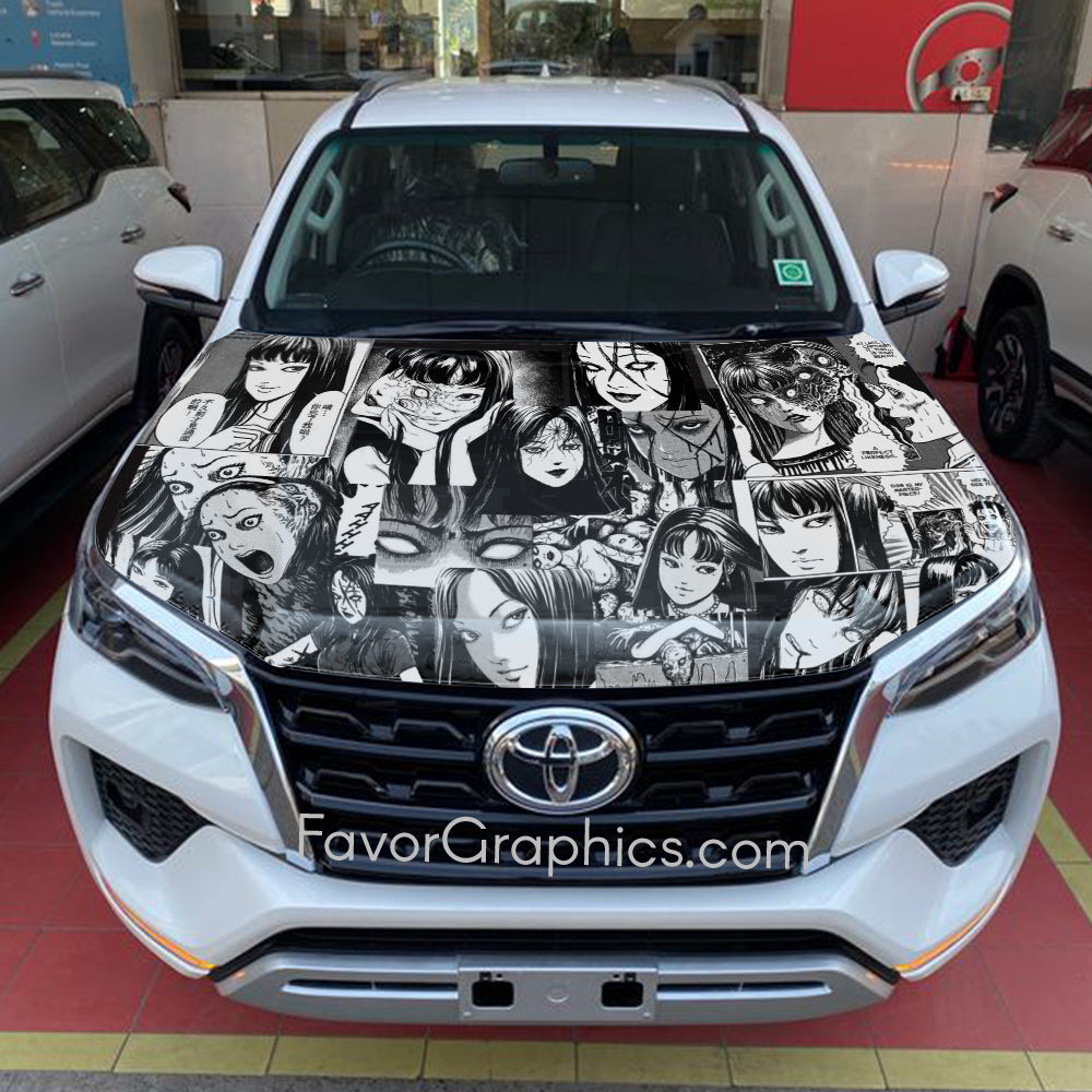 Tomie Kawakami Itasha Car Vinyl Hood Wrap