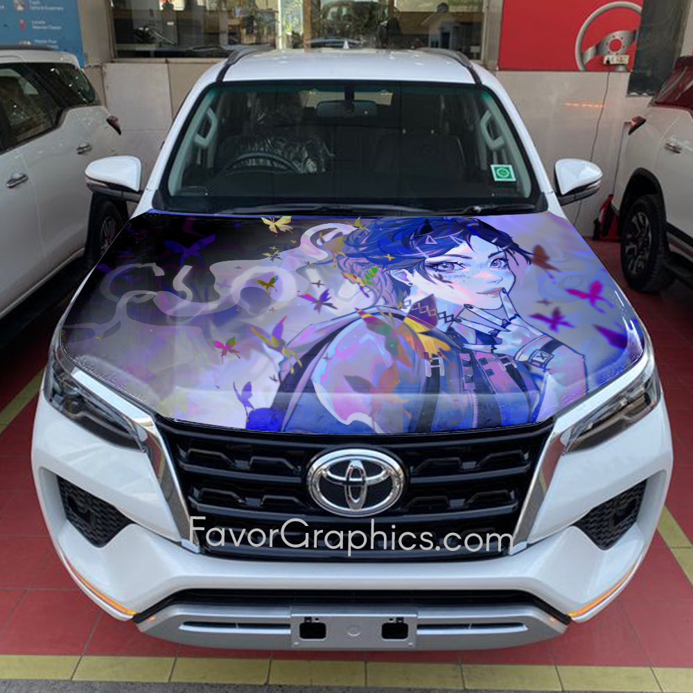 Clove (Valorant) Itasha Car Vinyl Hood Wrap Decal Sticker