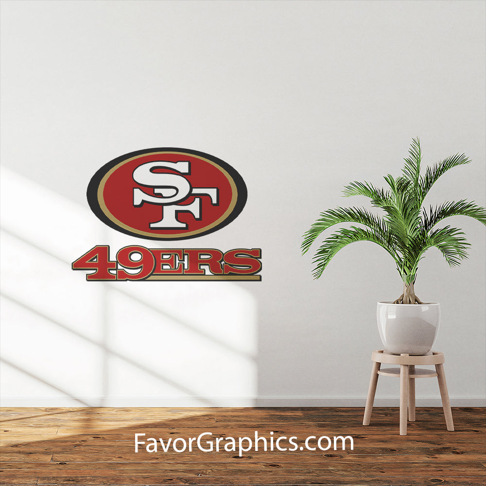 San Francisco 49ers Home Room Wall Vinyl Decal Sticker Mural Poster