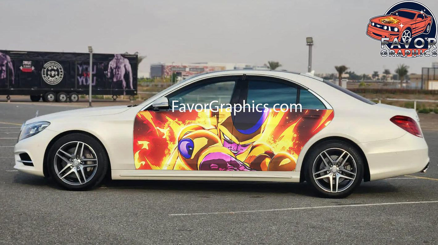 Frieza Car Door Vinyl Wrap Decal Sticker