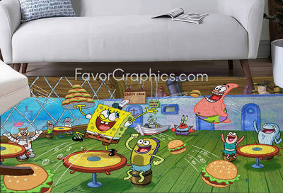 Spongebob Home Bedroom Decor Rug Carpet Mat