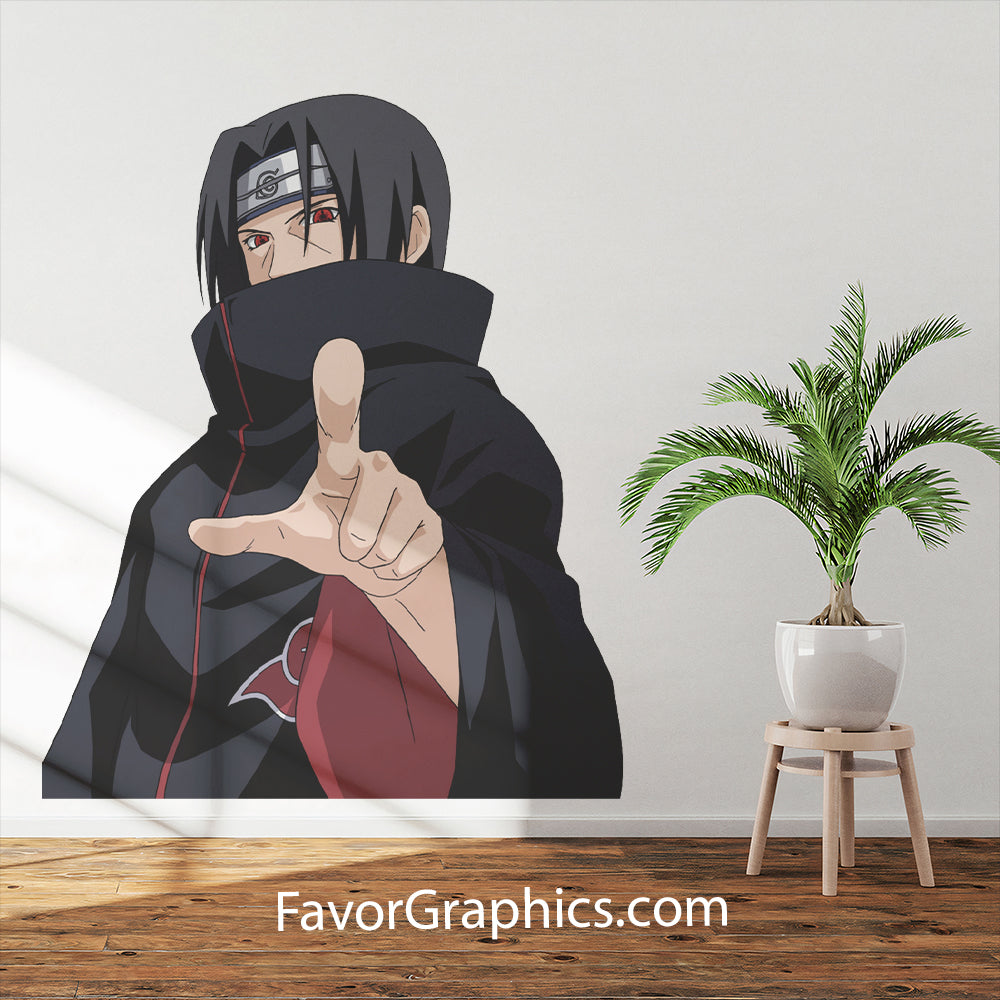 Itachi Uchiha Home Room Wall Vinyl Decal Sticker Mural Poster