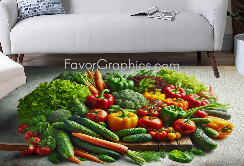 Vegetable Home Bedroom Decor Rug Carpet Mat