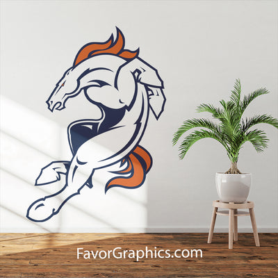 Denver Broncos Home Room Wall Vinyl Decal Sticker Mural Poster