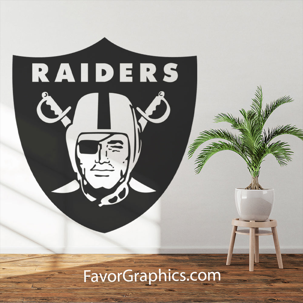 Las Vegas Raiders Home Room Wall Vinyl Decal Sticker Mural Poster