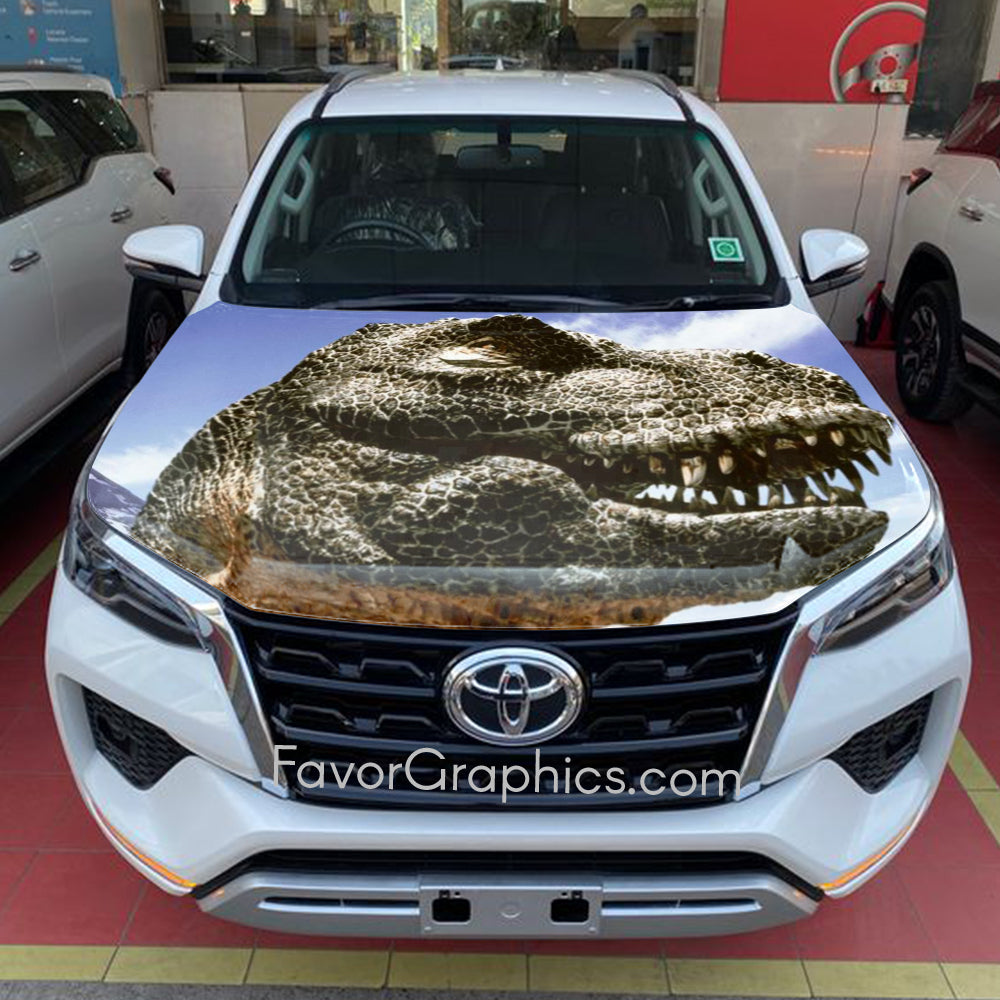 Dinosaur Itasha Car Vinyl Hood Wrap Decal Sticker