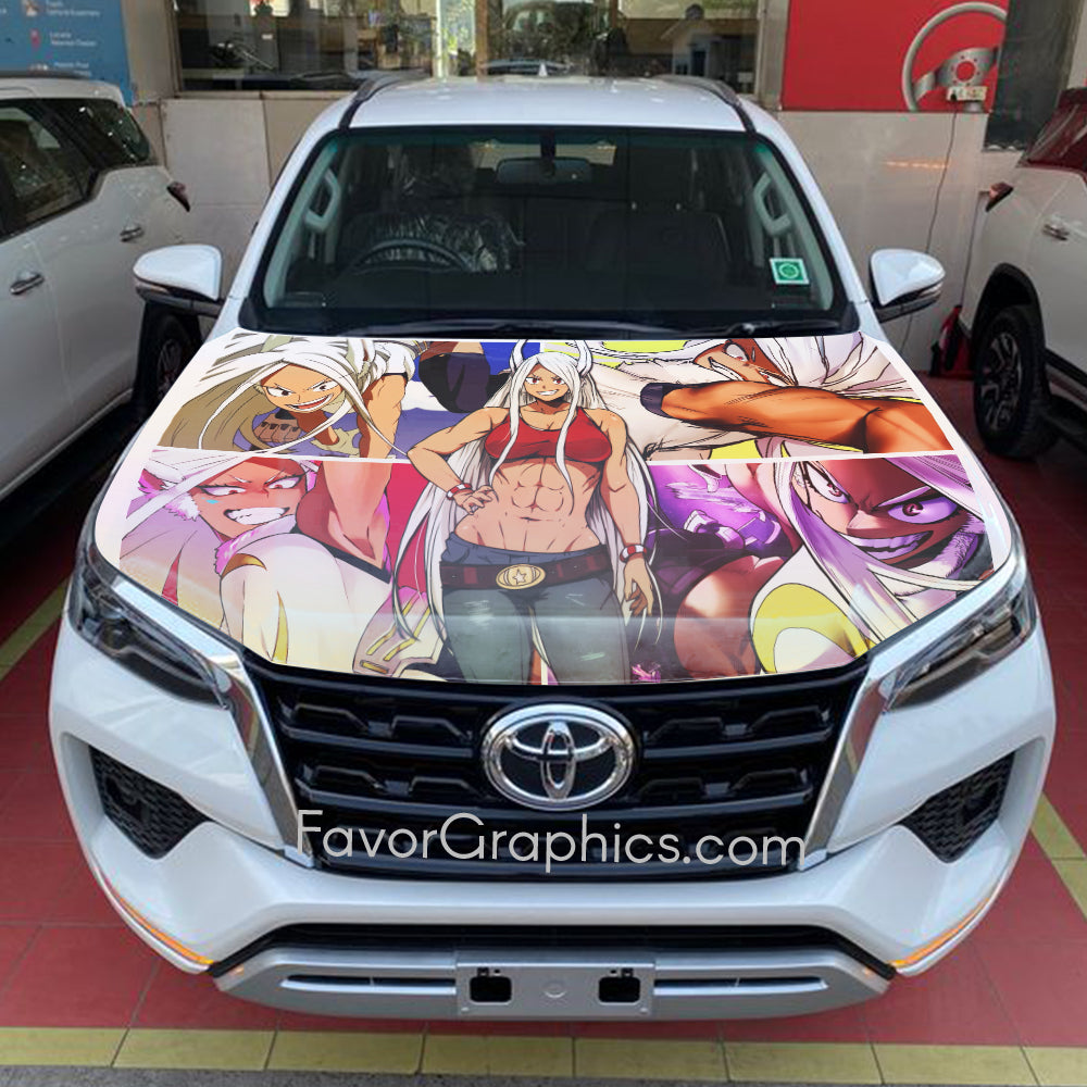 Mirko My Hero Academia Itasha Car Vinyl Hood Wrap Decal Sticker