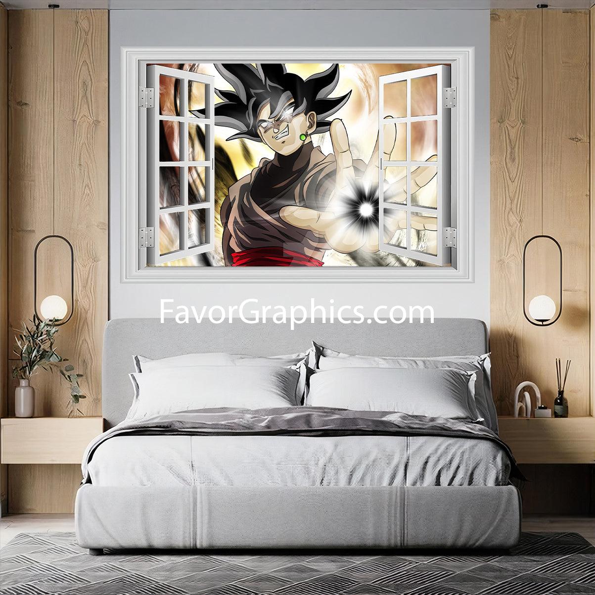 Black Goku Vinyl Wall Art Decal Sticker Poster Print Mural