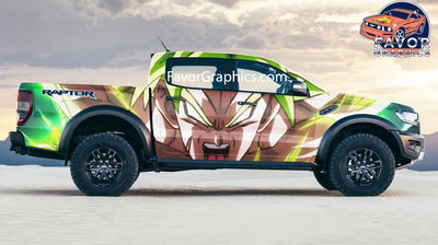 Broly Itasha Full Car Vinyl Wrap Decal Sticker