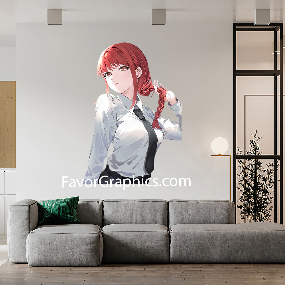 Makima Chainsaw Man Home Room Wall Vinyl Decal Sticker Mural Poster