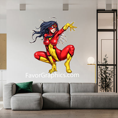 Spider-Woman Home Room Wall Vinyl Decal Sticker Mural Poster