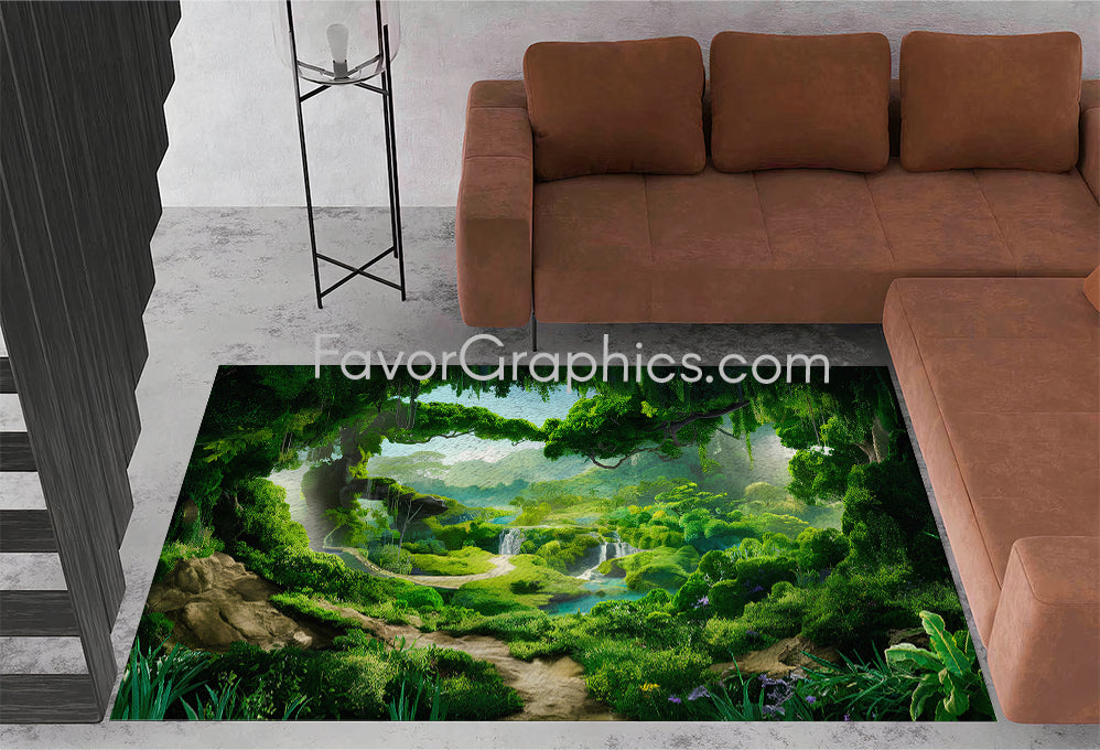 Forest Home Bedroom Decor Rug Carpet Mat