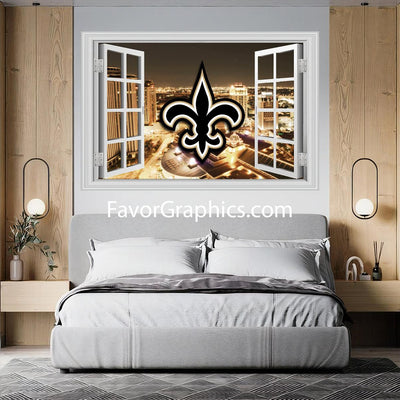 New Orleans Saints Vinyl Wall Art Decal Sticker Poster Print Mural