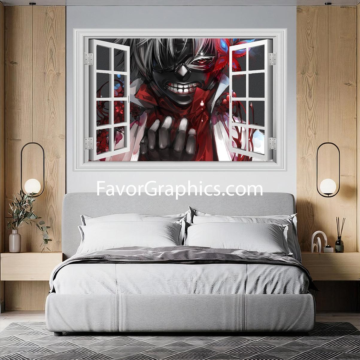 Kaneki Ken Tokyo Ghoul Vinyl Wall Art Decal Sticker Poster Print Mural