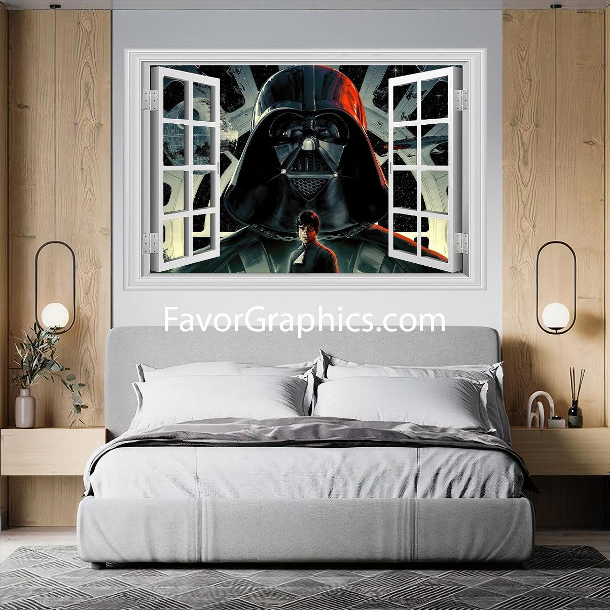 Darth Vader Vinyl Wall Art Decal Sticker Poster Print Mural