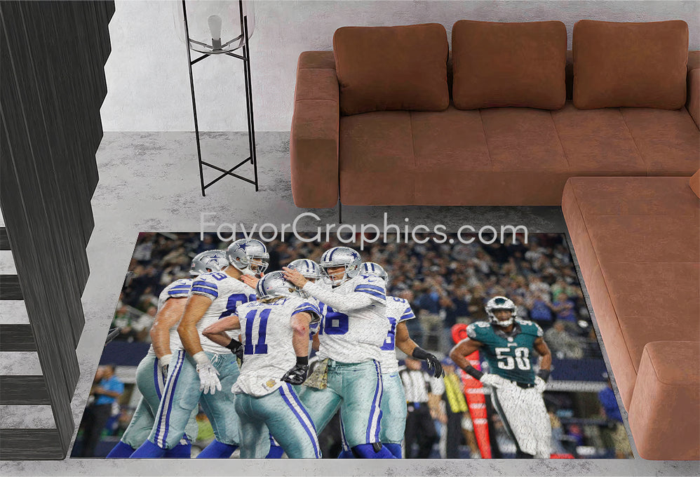 Dallas Cowboys Home Bedroom Decor Rug Carpet Mat