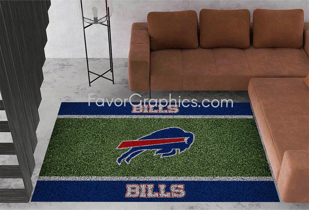 Buffalo Bills Home Bedroom Decor Rug Carpet Mat