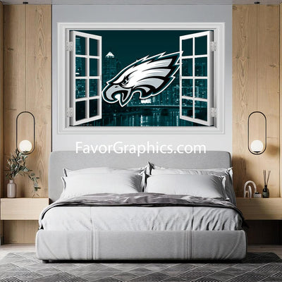 Philadelphia Eagles Vinyl Wall Art Decal Sticker Poster Print Mural