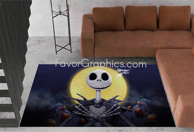 Nightmare Before Christmas Home Bedroom Decor Rug Carpet Mat