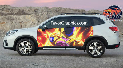 Frieza Car Door Vinyl Wrap Decal Sticker