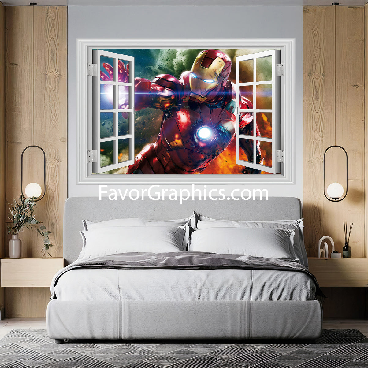 Iron Man Vinyl Wall Art Decal Sticker Poster Print Mural