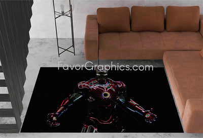 Ironman Home Bedroom Decor Rug Carpet Mat