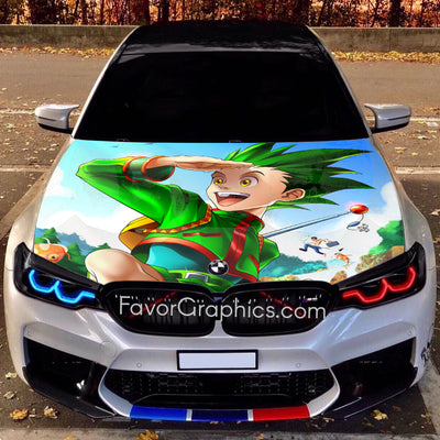 Hunter x Hunter Gon Freecss Car Vinyl Hood Wrap