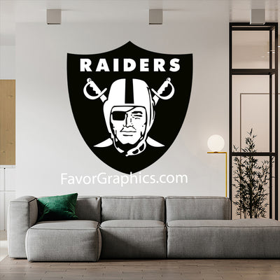 Las Vegas Raiders Home Room Wall Vinyl Decal Sticker Mural Poster