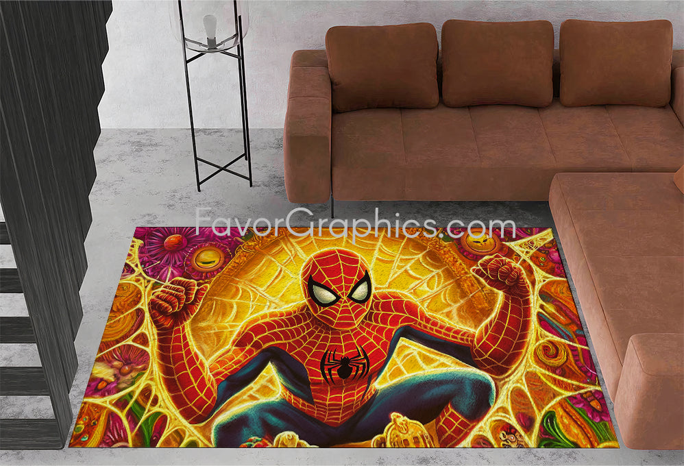 Spider-Man Home Bedroom Decor Rug Carpet Mat