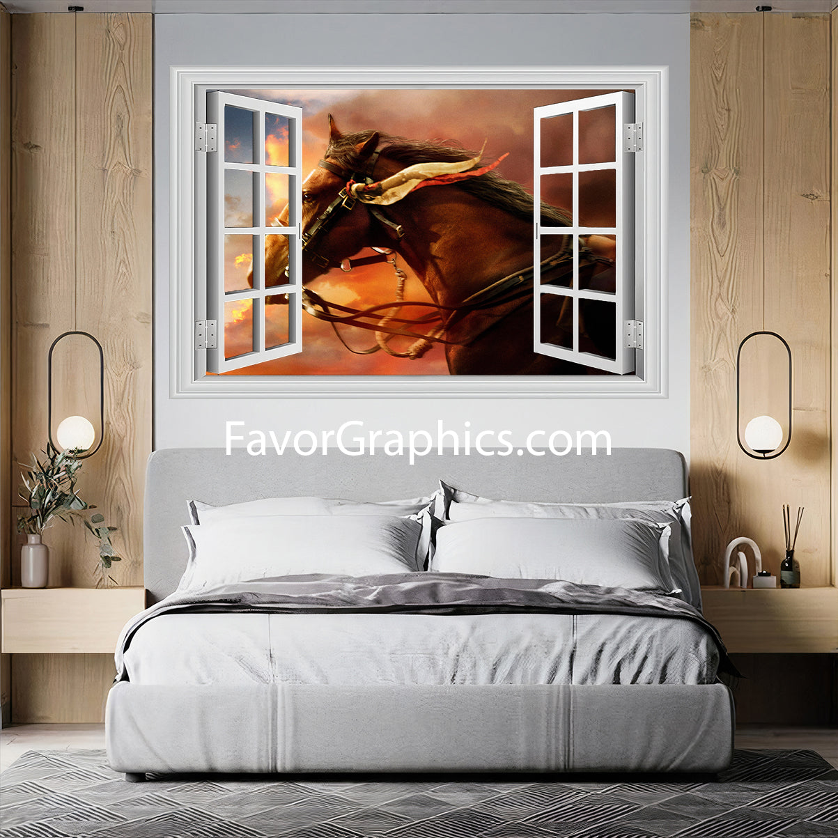 Horse Vinyl Wall Art Decal Sticker Poster Print Mural