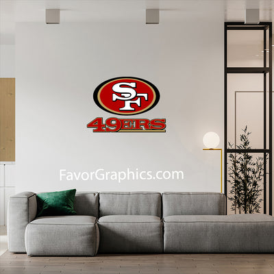 San Francisco 49ers Home Room Wall Vinyl Decal Sticker Mural Poster