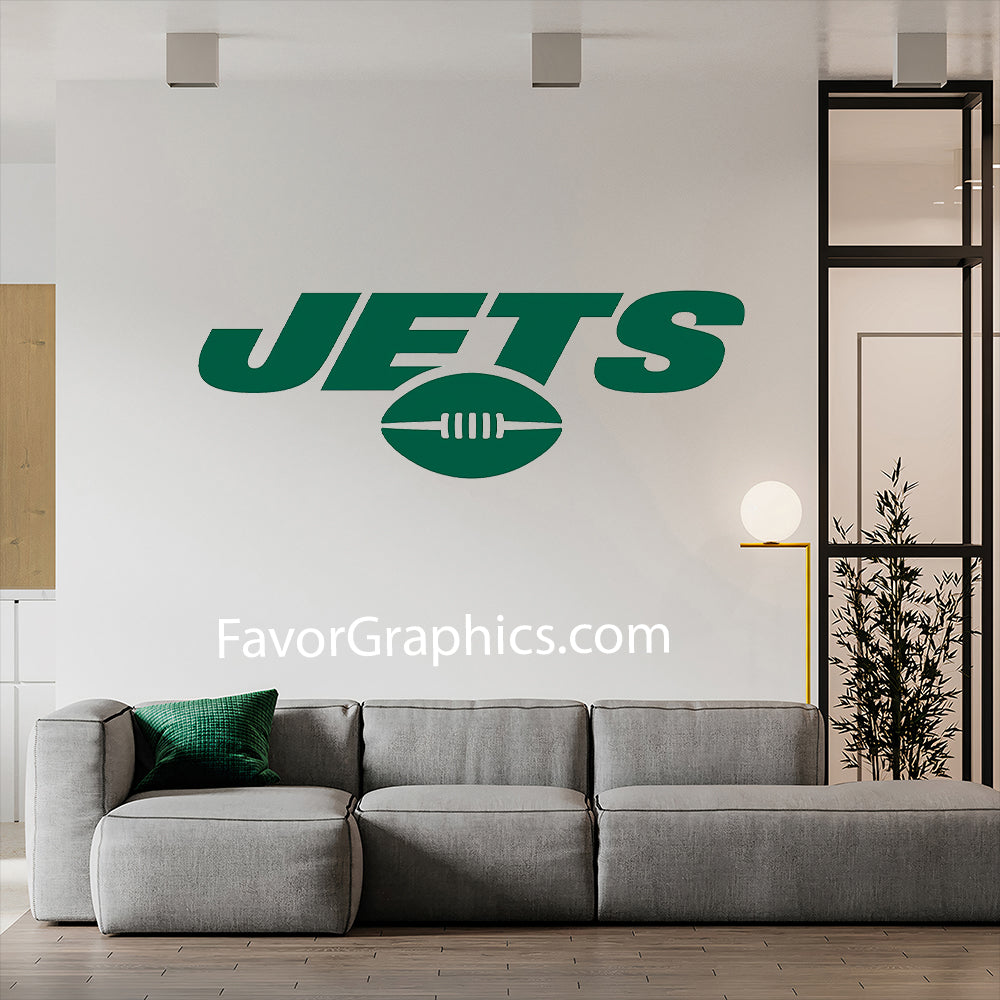 New York Jets Home Room Wall Vinyl Decal Sticker Mural Poster