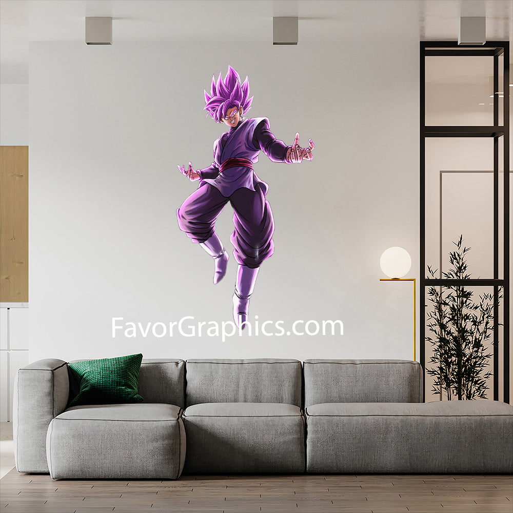 Black Goku Home Room Wall Vinyl Decal Sticker Mural Poster