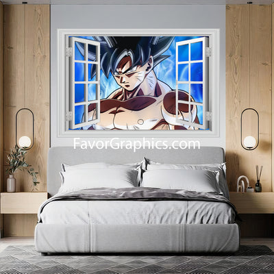 Ultra Instinct Goku Vinyl Wall Art Decal Sticker Poster Print Mural