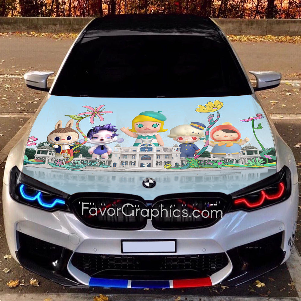 Molly Itasha Car Vinyl Hood Wrap Decal Sticker