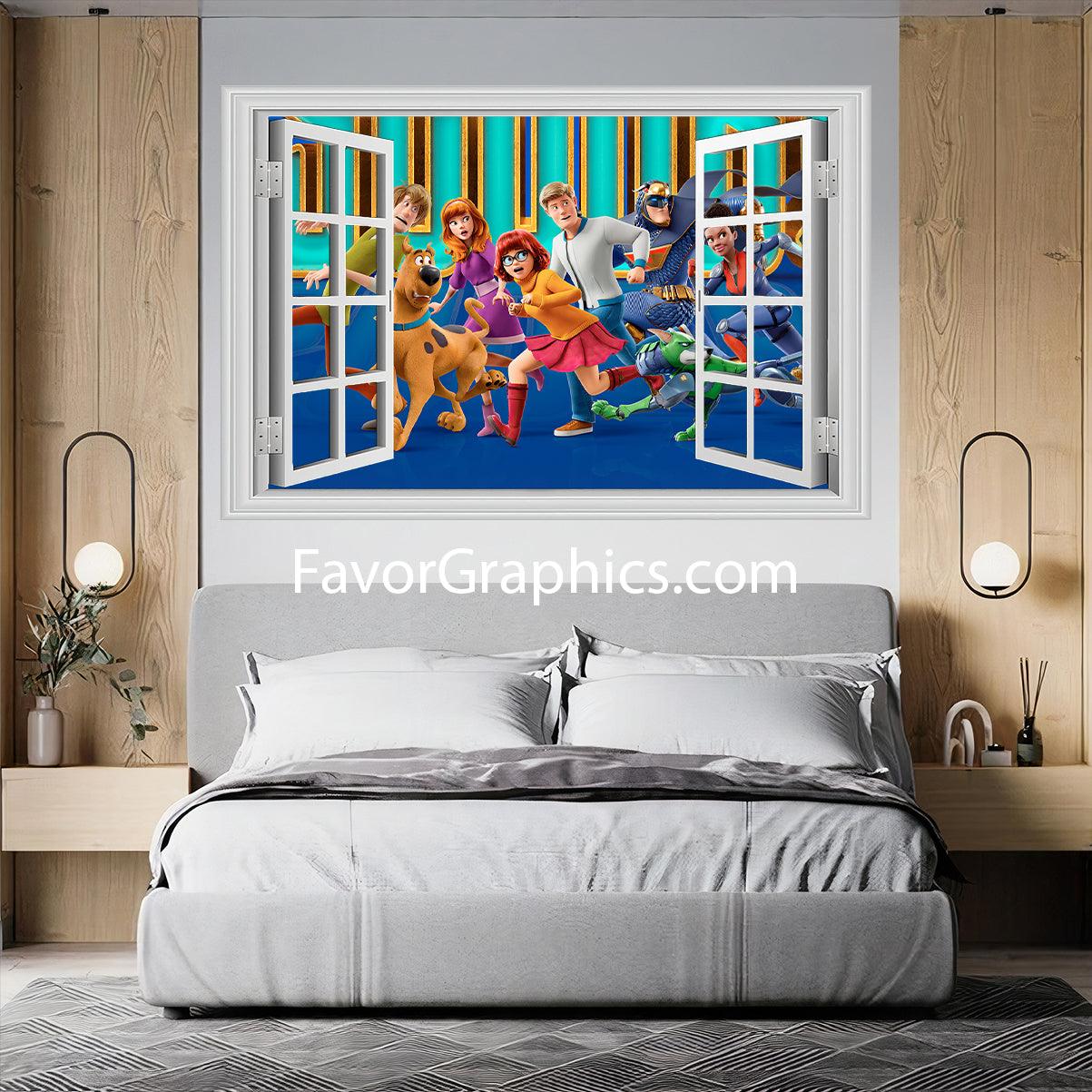 Scooby Doo Vinyl Wall Art Decal Sticker Poster Print Mural