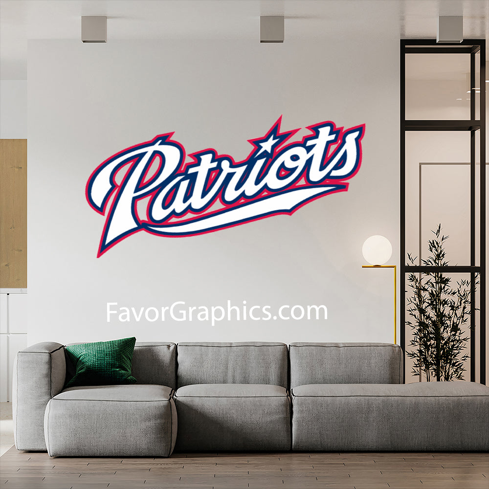 New England Patriots Home Room Wall Vinyl Decal Sticker Mural Poster