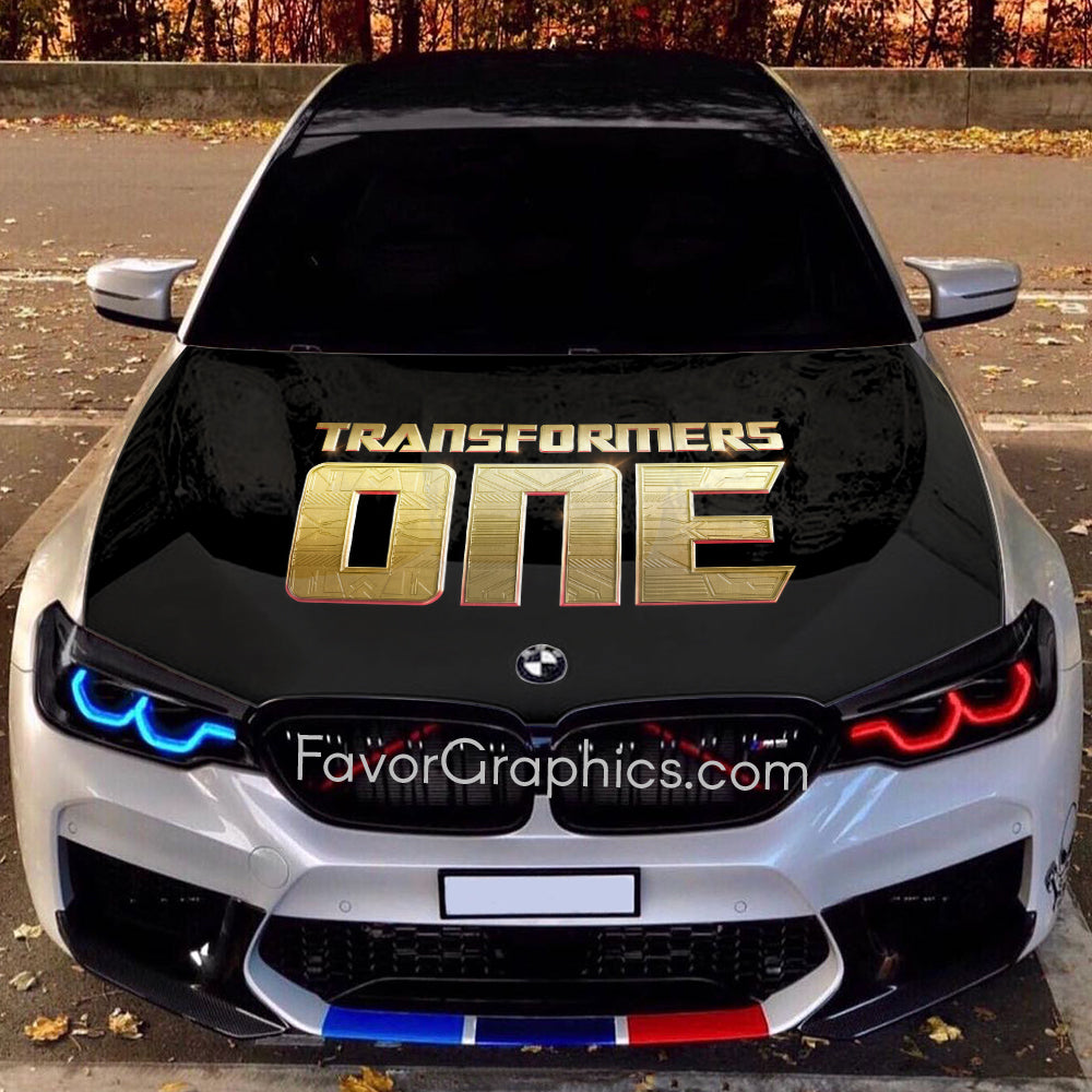 Transformers One Itasha Car Vinyl Hood Wrap Decal Sticker