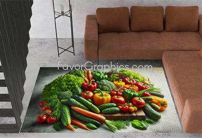 Vegetable Home Bedroom Decor Rug Carpet Mat