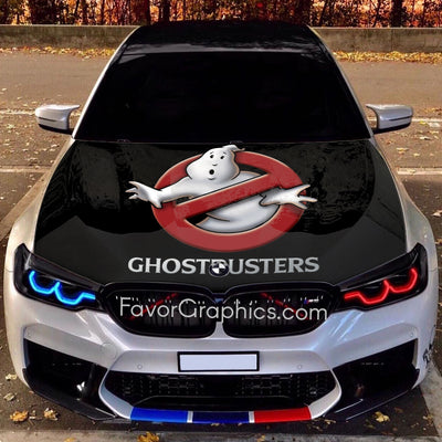 Ghostbusters Itasha Car Vinyl Hood Wrap Decal Sticker