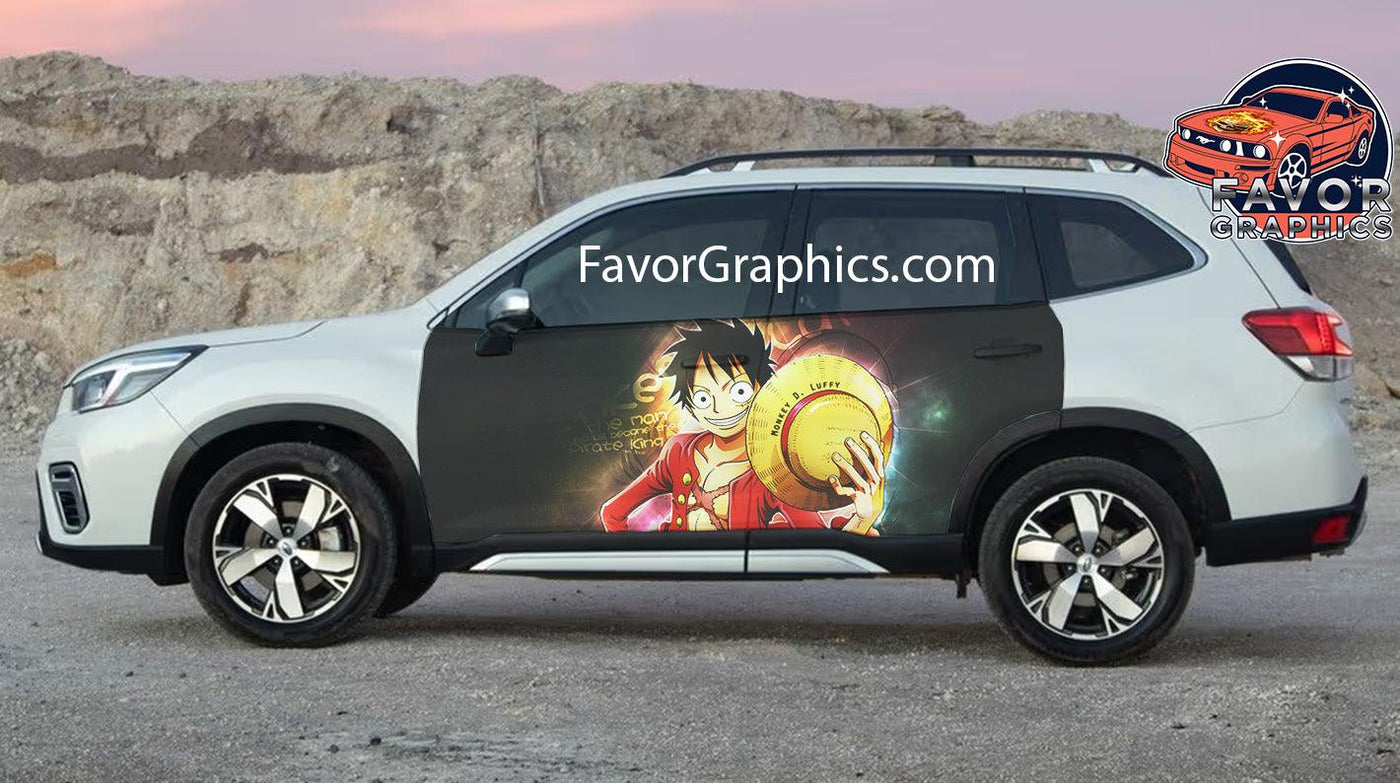 Monkey D. Luffy Car Door Vinyl Wrap Decal Sticker