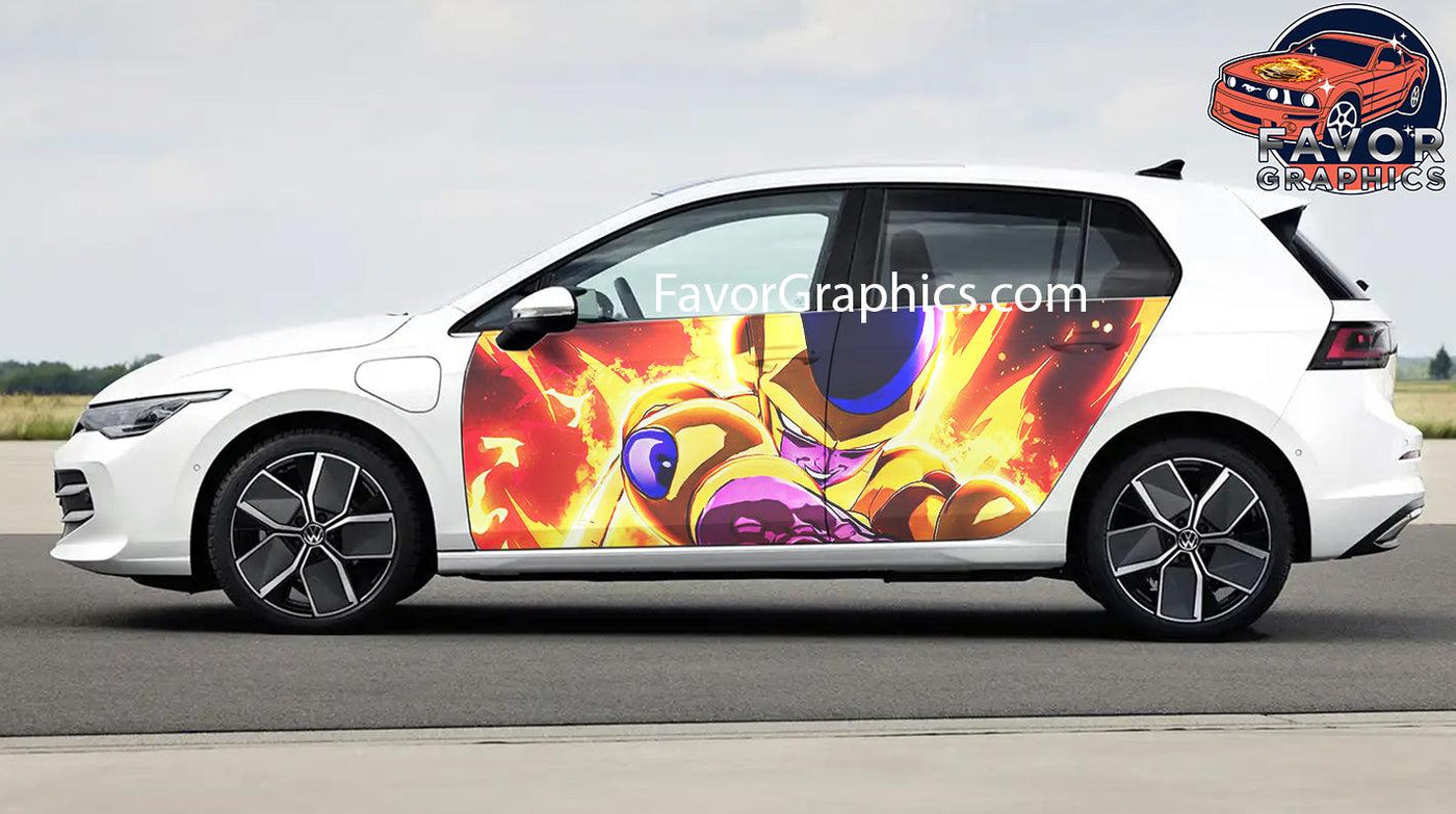 Frieza Car Door Vinyl Wrap Decal Sticker